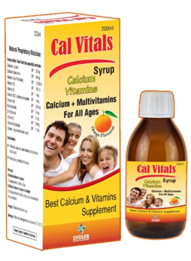 CAL VITAL SYRUP 200 ML